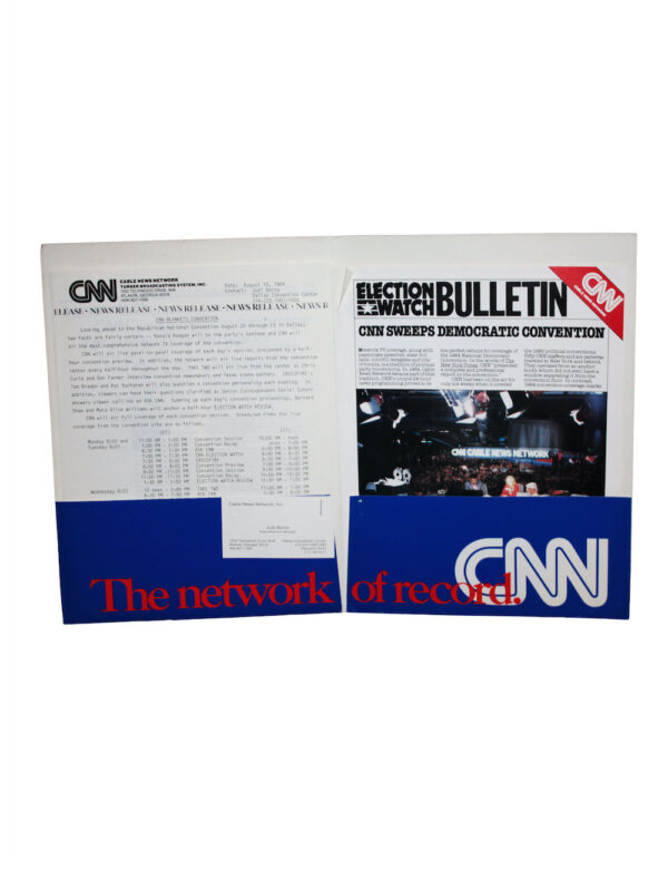CNN 1984 Presidential Election Handout